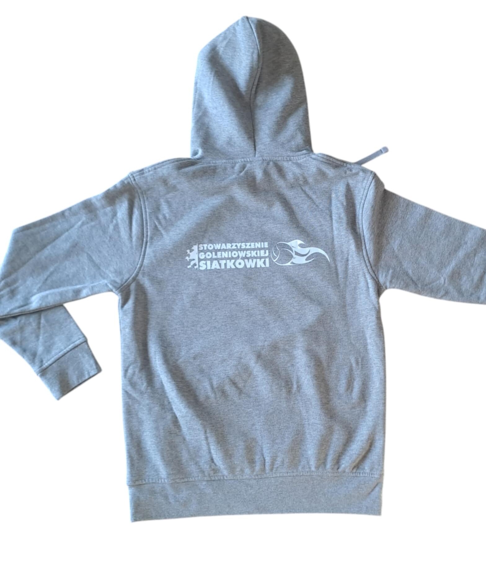 bluza szara z kapturem