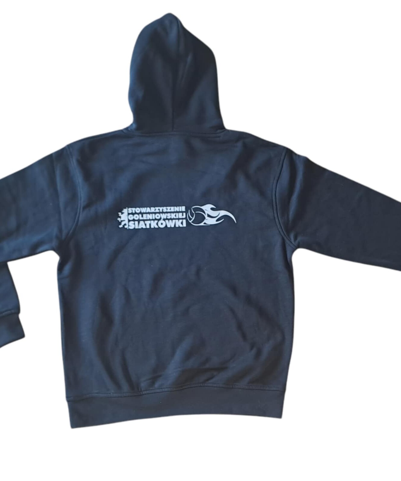 bluza granatowa z kapturem