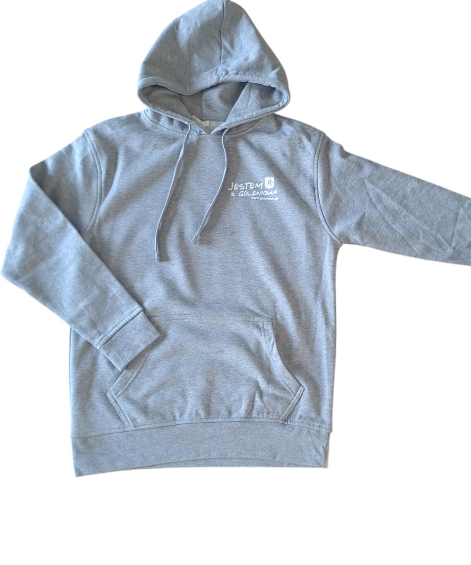 bluza szara z kapturem